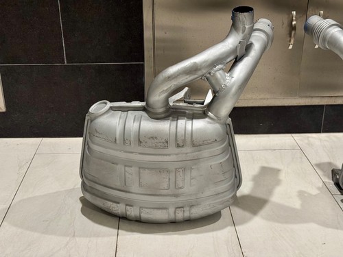 Porsche 997 911 Gundo/Fister hacked side exhaust mufflers – Image 3