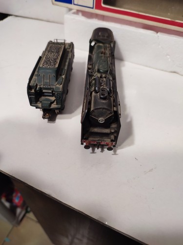 JOUEF HO STEAM LOCOMOTIVE 141 P102 VENISSIEUX + TENDER 36 P20 NEVERS BOX VGC