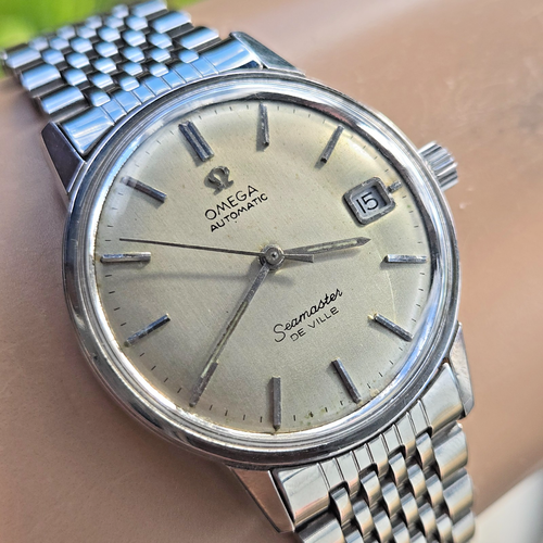 Vintage OMEGA Seamaster men's automatic Ref.166.002 cal.565 Date 1966 – Image 3