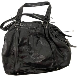 Francesco Biasia Since 1977s Genuine Leather Handbags Style Shoulder Bag Black