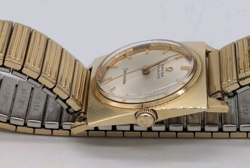 Vintage Omega B6687 Seamaster Automatic Dress Watch - 14k Solid Gold – Image 3