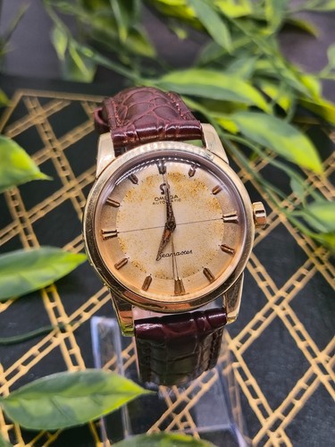 1958 VINTAGE OMEGA SEAMASTER Ref 2846 2848 Automatic Cal. 501, Tropical Patina