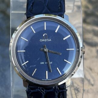 Vintage Omega De Ville Navy Blue Dial – Manual Wind – Swiss Made – Working