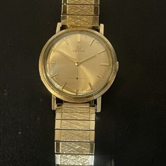 Vintage Omega 34mm 14k Gold-Filled Automatic Men's Wristwatch Cal 302 ( 4Repair)