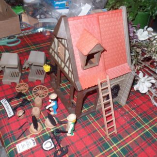 Playmobil Forgeron, 3442 - Rare / 3555, 3440, 3455, 3556 - Chateau 3666