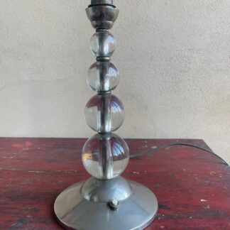 Pied de lampe ArtDeco style Jacques Adnet , Moderniste , Vers 1930