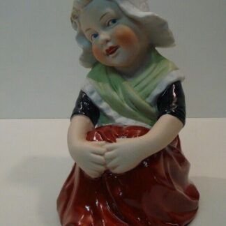 Figurine Fille Paysanne Style Art Deco Style Art Nouveau Porcelaine