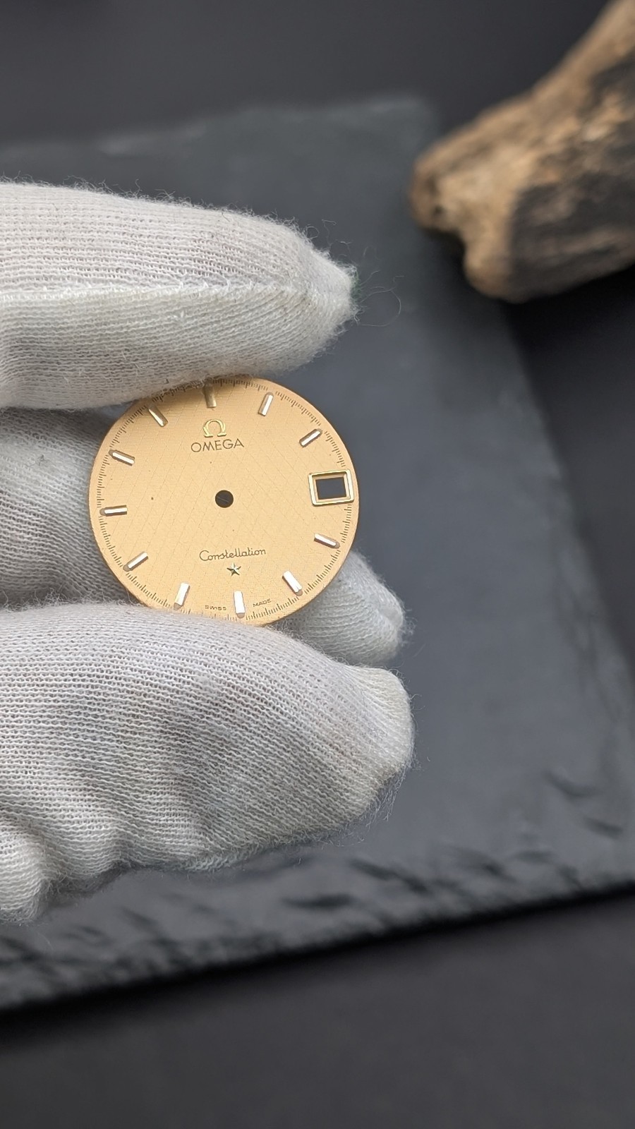 Omega Constellation Dial - Vintage Collectible Part ✨