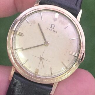 Vintage 1962 Omega Cal. 510 Ref H6290 Men's 33mm Gold Filled Manual Wind Watch