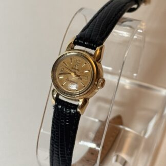 OMEGA Ladymatic Gold-Plated Women's Watch Vintage (WORKING)