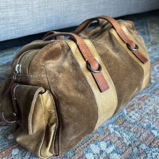 Francesco Biasia Suede Satchel