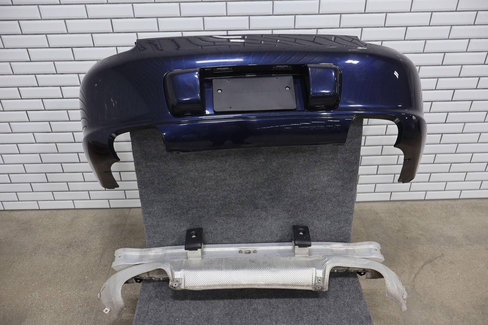 07-08 Porsche 911 997 Targa 4 AWD Rear Bumper Cover (Midnight Blue 39C) OEM
