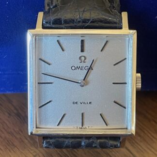 Vintage 1960's Omega De Ville Steel Tank Watch Cal.620 Manual Wind | EUC 1 Owner