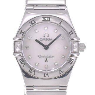 OMEGA Constellation Mini My Choice 1566.76 Diamond Quartz Ladies Watch A#141244