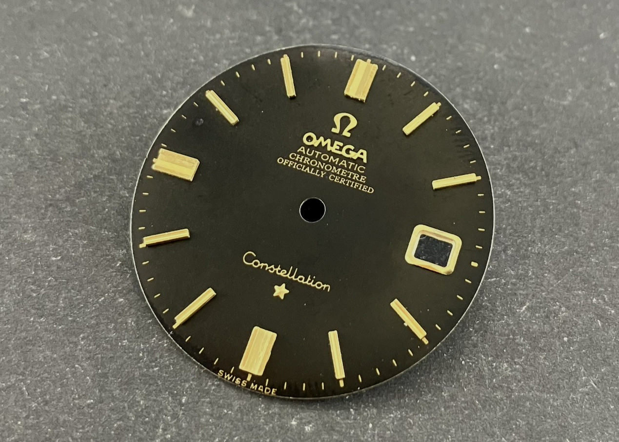 Vintage Omega Constellation Chronometer Black Dial for Caliber 564. Ca 1960's
