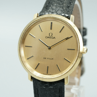 Vintage 1973 OMEGA De Ville Cal.625 Ref.111.0107 Hand Wind Gold 33mm Mens Watch