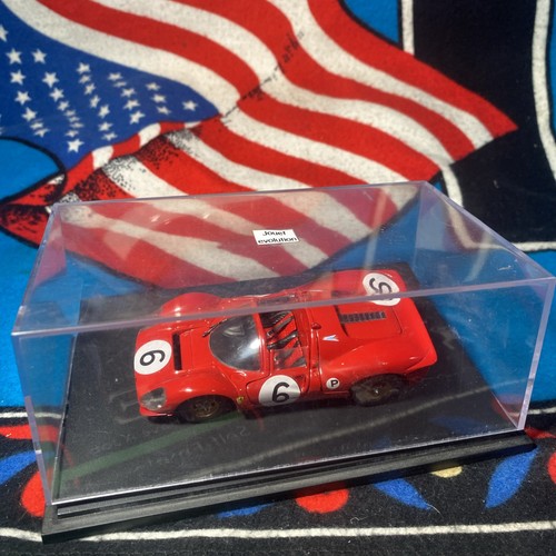Jouef Evolution Ferrari 330 P4 Diecast 1:43 Scale Serie Legende Red #6 No Box – Image 12