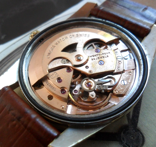 Vintage 1961 Gold Capped Men's Omega Seamaster 24J Swiss Automatic Watch 14700 – Image 2