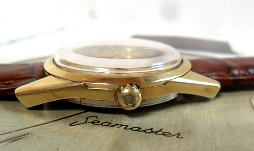 Vintage 1961 Gold Capped Men's Omega Seamaster 24J Swiss Automatic Watch 14700 – Image 9
