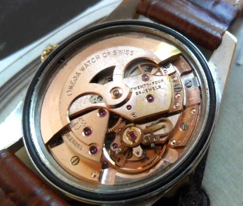 Vintage 1961 Gold Capped Men's Omega Seamaster 24J Swiss Automatic Watch 14700 – Image 12