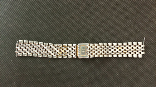 VINTAGE OMEGA SEAMASTER OR CONSTELLATION TWO TONE RICE BEAD BAND 1451/439.