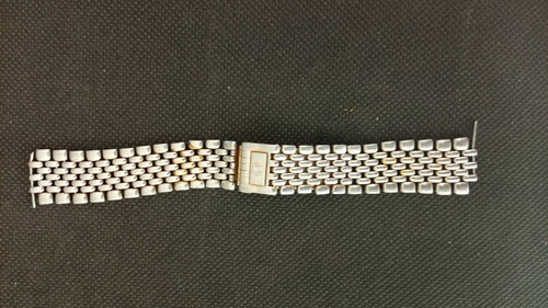 VINTAGE OMEGA SEAMASTER OR CONSTELLATION TWO TONE RICE BEAD BAND 1451/439. – Image 5