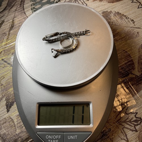 Vintage Omega Ladies’ Watch 14K White Gold Bracelet With Diamonds Running – Image 10