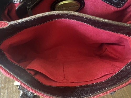 Charming FRANCESCO BIASIA Small Rectangle Shoulder Bag Snake Print Accents – Image 8