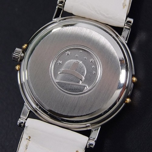 OMEGA CONSTELLATION QUARTZ DIAMOND SETTING WHITE DIAL DATE WOMEN'S WATCH – Image 7