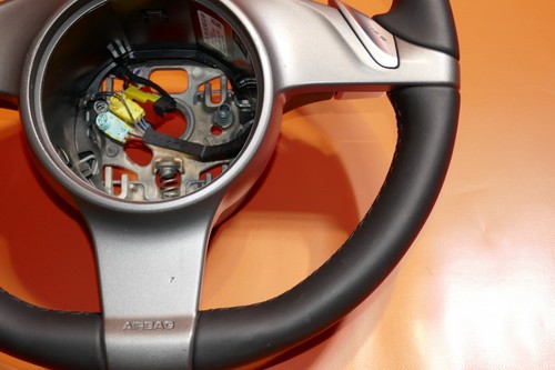 PORSCHE 911 TURBO STEERING WHEEL 2009 2010 2011 2012 2013 GRAY 997 347 803 32 – Image 2