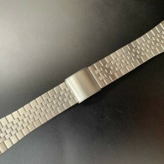 Montre Bracelet Type OMEGA QUARTZ 18MM Acier "Nouveau Ancien Stock 1970-1980"