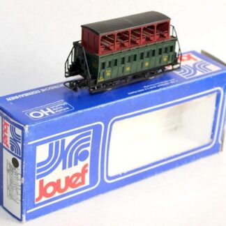 JOUEF HO 5649 IMPERIAL PASSENGER CAR 2nd Cl. WAGON COMPARTMENT DOOR CONDITION