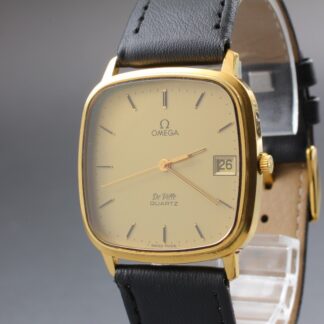 Vintage 1970s Omega De Ville Quartz Gold Dial Cal.1332 Ref.192.0049 [Near Mint]
