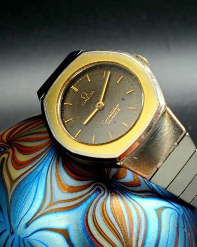 VINTAGE OMEGA 1970'S CONSTELLATION QUARTZ LADIES WATCH WITH PAPERWORK - SERVICED