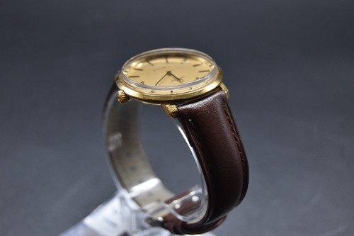 Vintage OMEGA De Ville Tool.104 Manual Winding Gold Roman Dial Men's【MINT-】W51 – Image 5