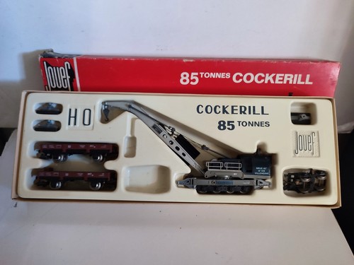 JOUEF HO CRANE NO. 559 VILLENEUVE COCKERILL 85 TON BOX SET WITH BOX M-663