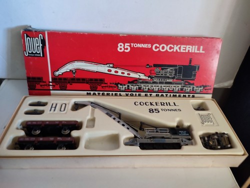 JOUEF HO CRANE NO. 559 VILLENEUVE COCKERILL 85 TON BOX SET WITH BOX M-663 – Image 2