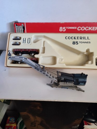 JOUEF HO CRANE NO. 559 VILLENEUVE COCKERILL 85 TON BOX SET WITH BOX M-663 – Image 3