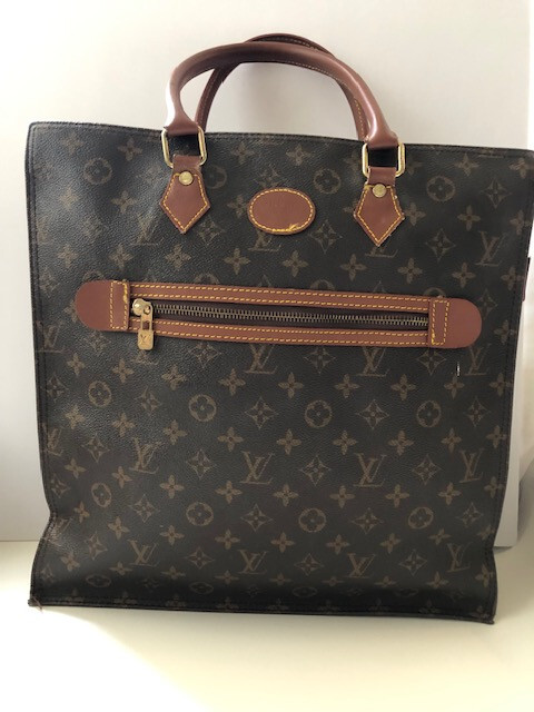 Louis Vuitton Sac Plat Tote Vintage/ Pristine Condition - RARE Authentic / Paris